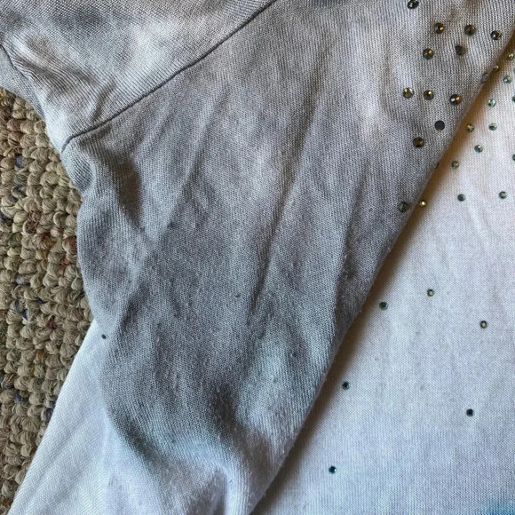 Avenue Soft Stretchy Casual Boho Tied Dyed Summer Blouse Women Plus Size 18/20 - Picture 7 of 7